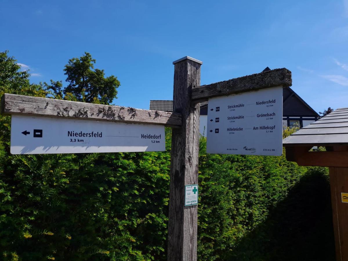Haus Konthé, appartement en Haus Annemiek, appartement begane grond Winterberg Buitenkant foto